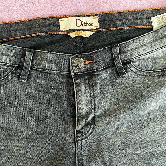 Women’s Dittos Black/Gray Jeggings Size 29 - Picture 5 of 8
